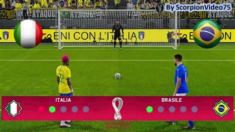 Pes 2020 • Italia Vs Brasile • Fifa World Cup 2022 Calci Di Rigore