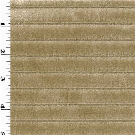 Seventies Beige Wide Wale Corduroy Home Decorating Fabric Fabric By