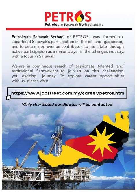 Sarawak onshore state of play, potential opportunities, investment horizon and key challenges. Petros Sarawak Official Website