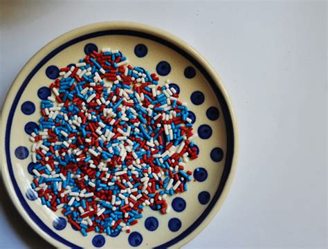 Red White And Blue Sprinkles Clumsy Crafter