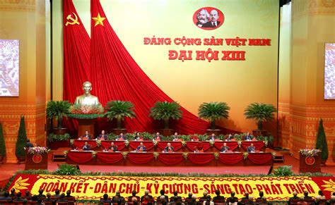 Hình ảnh Phiên Bế Mạc Đại Hội Xiii Của Đảng Đảng Cộng Sản Việt Nam