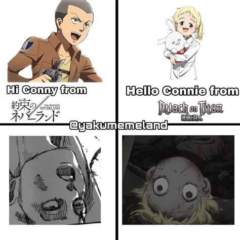 The Promised Neverland Memes Yakumemeland Posted On Instagram “connie Isnt Dead Yet Guys