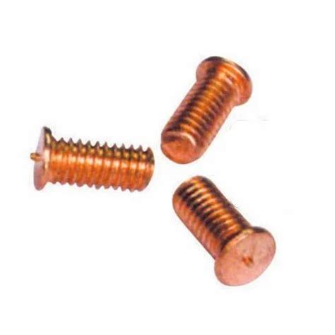 Copper Coated Weld Stud Grade Ms Size M3 M4 M5 M6 At Rs 1piece In