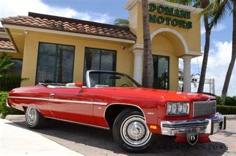 Buy Used 1975 Chevrolet Caprice Classic Convertible In Deerfield Beach Florida United States