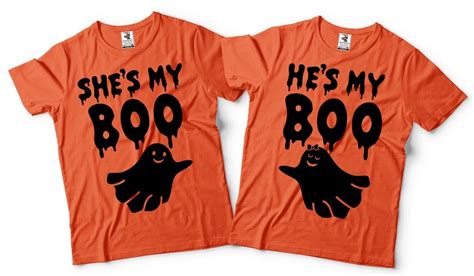 Halloween T Shirts Couples T Shirts Funny Ghost Costumes Etsy