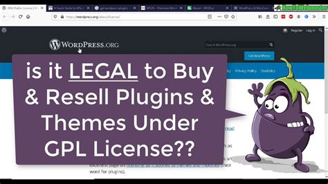 What Is GPL Wordpress Plugins Themes Is It LEGAL Should You Buy GPL YouTube