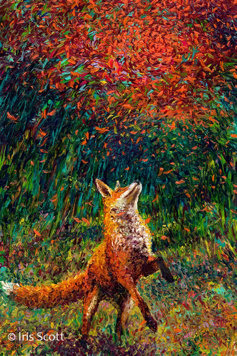 Beautiful Impressionistic Oil Finger Paintings By Iris Scott