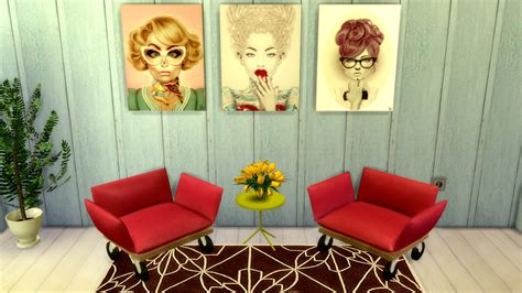 New Canvas For Your Sim Homes Comes In 6 Cool Tatschus Sims4 Cc