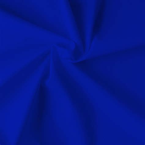 Popeline De Coton Bio Bleu Royal Vente De Tissus Au Mètre Tissus Lionel