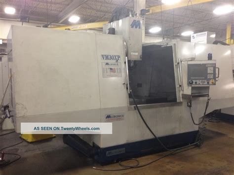 Milltronics Vm30xp 50 Taper Cnc Vertical Machining Center 2005 Cts