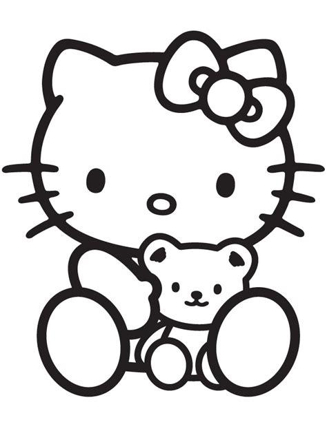 10 best hello kitty ausmalbilder. Malvorlagen fur kinder - Ausmalbilder Hello Kitty Kopf kostenlos - KonaBeun
