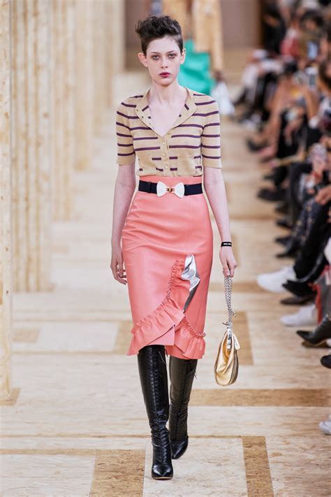 miu miu spring 2020 ready to wear collection runway looks beauty models and reviews