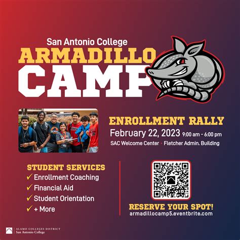 Sac Events Armadillo Camp Alamo Colleges
