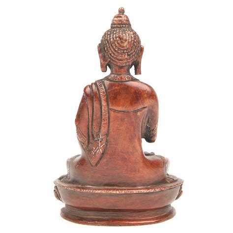 Brass Abhaya Mudra Buddha Statue