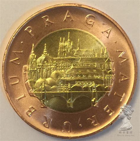 Czech Republic 50 Krona Commemorative Coins City Scenery Lion Edition Europe 100 Original Coin