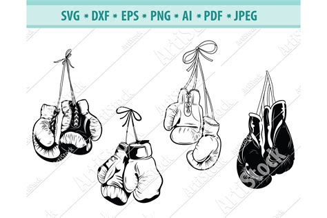 Boxing Glove SVG Sport Svg Boxing Svg Mma Png Dxf Eps 414403