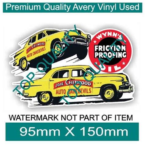 Vintage Wynns Oil Wynns Decal Sticker Vintage Americana Hot Rod Rat