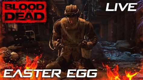 Blood Of The Dead Main Easter Egg Live Youtube