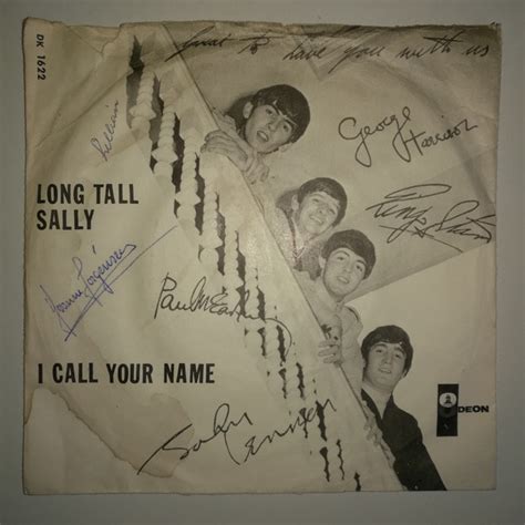 The Beatles Long Tall Sally I Call Your Name Red Label