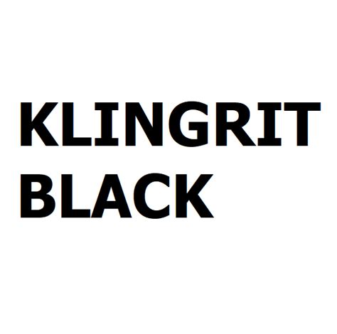 Jual Klingrit Black Terbaru Januari 2023 100 Original Official Store