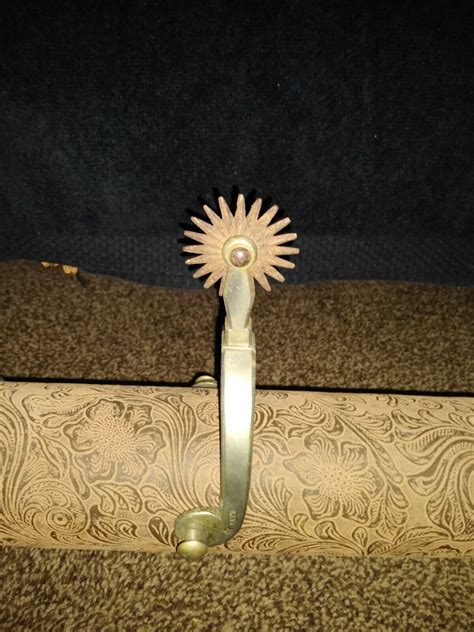 Star Steel Silver Mens Right Single Spur Excellent Condition Ebay