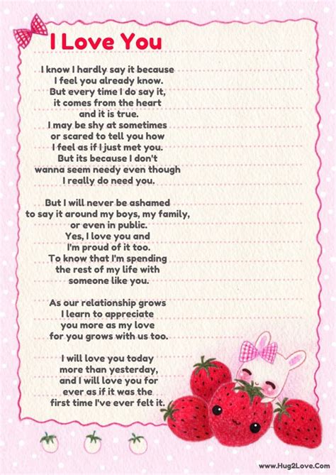 Short I Love You Poems For Her With Photos Love Quotes Sayings