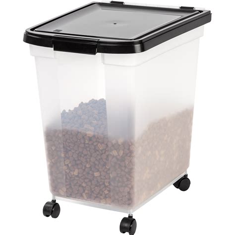 Finding the perfect dog food container is about evaluating the materials, the size, the closing what to look for in a dog food container. IRIS 50 lb. Airtight Pet Food Container & Reviews | Wayfair