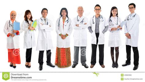 Multiracial Asian Doctors Stock Photo Image Of Clinic 43992360