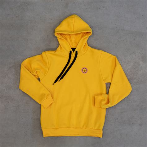 Logo Hoodie Yellow — Fuerst Wiacek