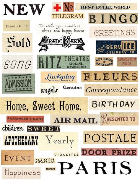 Sweetly Scrapped Free Printable Word Collage