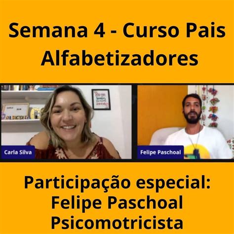 Hoje Finalizamos O Primeiro Mês Da Mentoria Pais Alfabetizadores