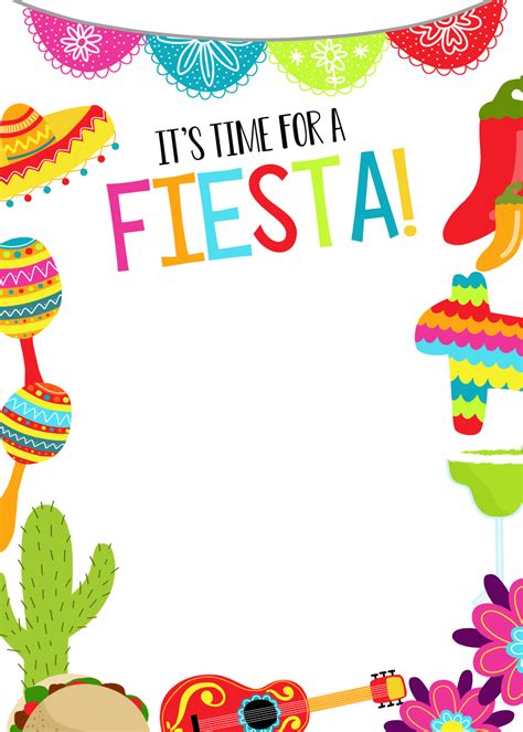 Fiesta Printables Free