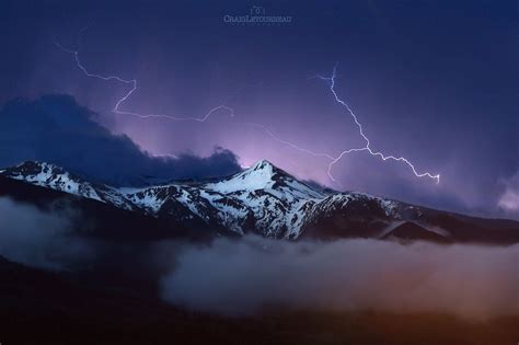 Lightning Over Mtmckirdy By Craig Letourneau On 500px Lightning