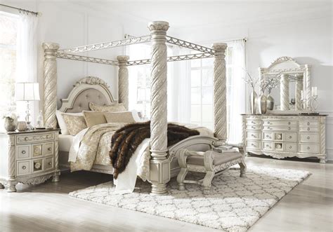 25 canopy beds that will give you major bedroom envy. Cassimore 4pc Poster Canopy Bedroom Set in Pearl Silver