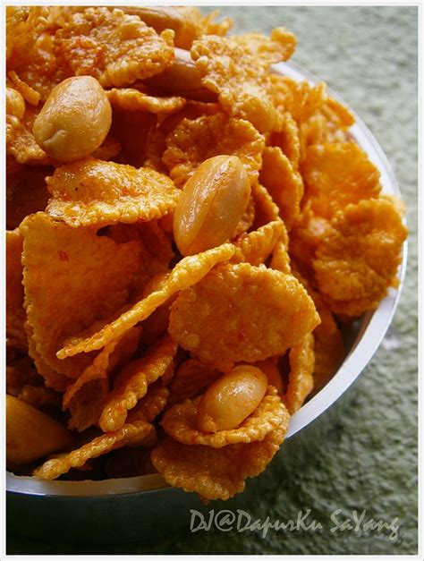 30g almond flakes cara2 1. DapurKu SaYang: Cornflake Madu Pedas Rangup ...lagi