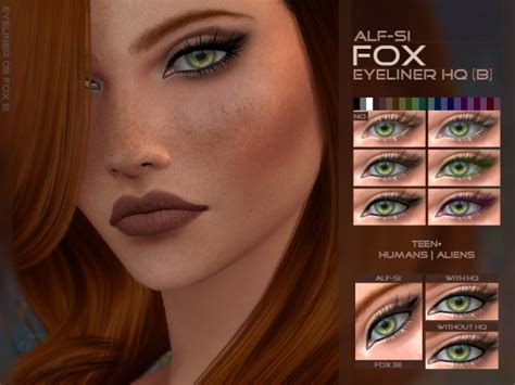 Alf Si Eyes Makeup Set 01 Hq Sims 4 Downloads