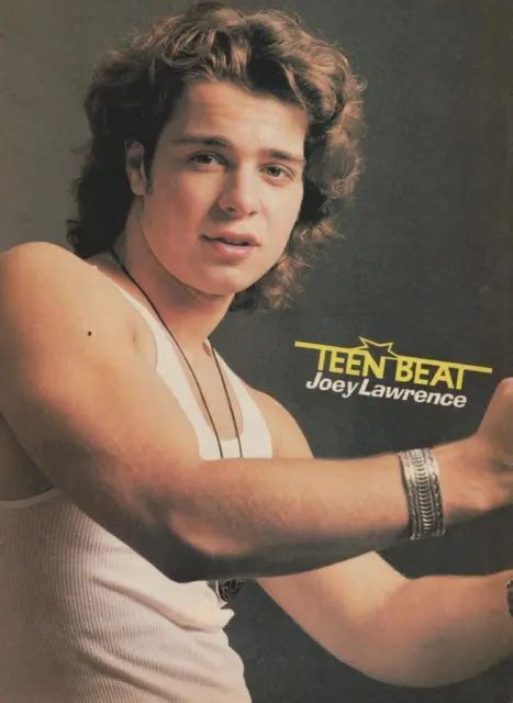 joey lawrence teen magazine pinup clipping by the trees vintage 1990 s bop 3 50 picclick
