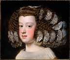 Infanta Maria Teresa by Velazquez c1651-4. One of 2 similar head ...