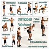 Workout Routine With Dumbbells Photos