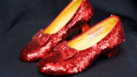 Judy Garlands Stolen Ruby Slippers From Wizard Of Oz Recovered