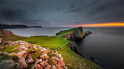 Skye Scotland Neist Point Wallpapers Isle Desktop
