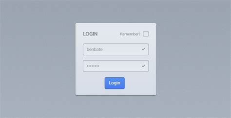 20 Great Looking Free Login Form Psds For Designers