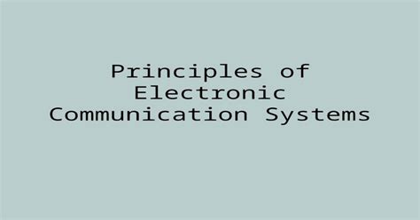 Pptx Principles Of Electronic Communication Systems Chapter 3