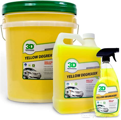 Yellow Degreaser Wheel And Tire Degreaser 16 Oz