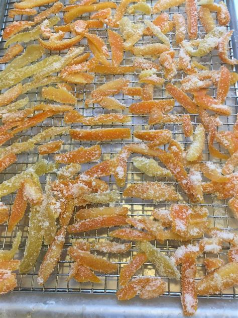 How To Make Candied Orange Peels Cheapcooking