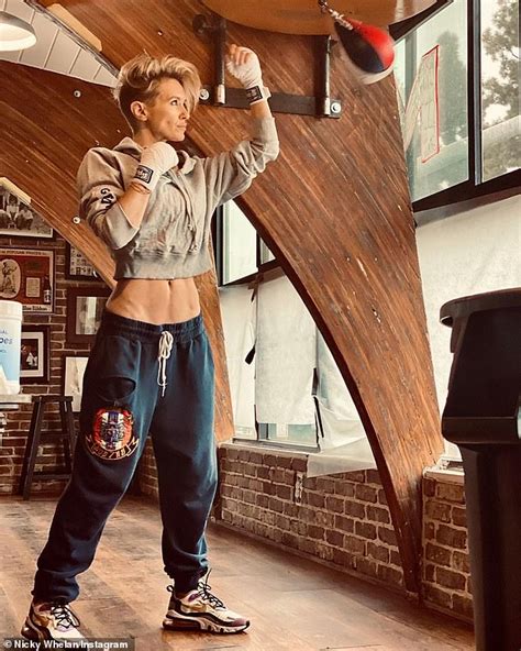Nicky Whelan Flaunts Her Incredibly Lean Figure As She Leaves A Boxing