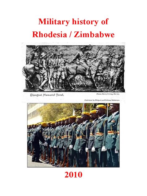 31822892 Military History Of Rhodesia Zimbabwe Zimbabwe Rhodesia