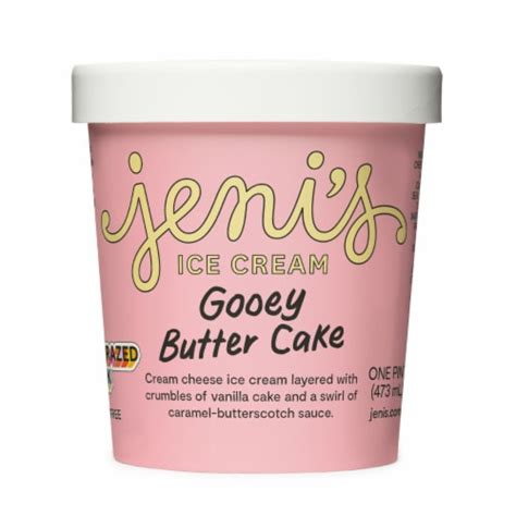 Jeni S Gooey Butter Cake Ice Cream Pint Oz King Soopers