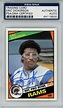 Eric Dickerson Autographed Rams 1984 Topps #280 Rookie Card PSA Slab ...