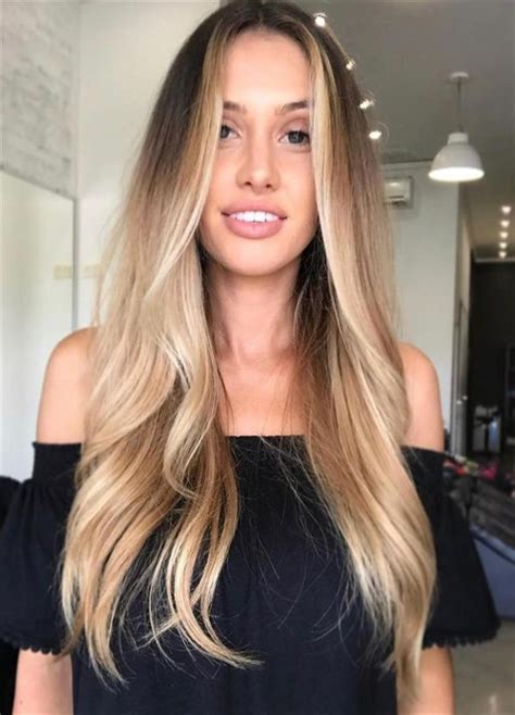 42 Dark and lovely golden blonde hair color and hair dry to try! - Latest Fashion Trends for Girls